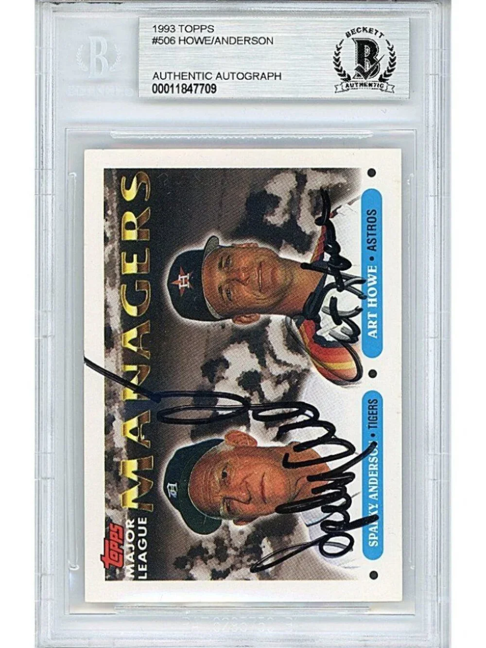 Topps art howe